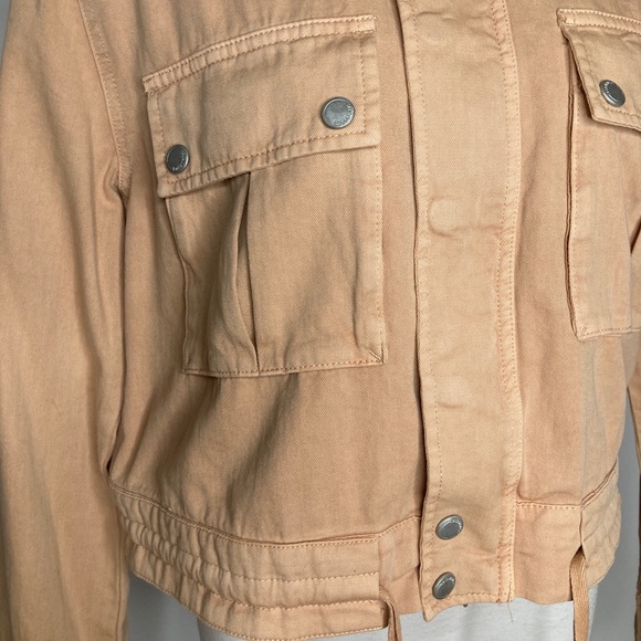 BlankNYC twill utility jacket SM - Picture 7 of 16